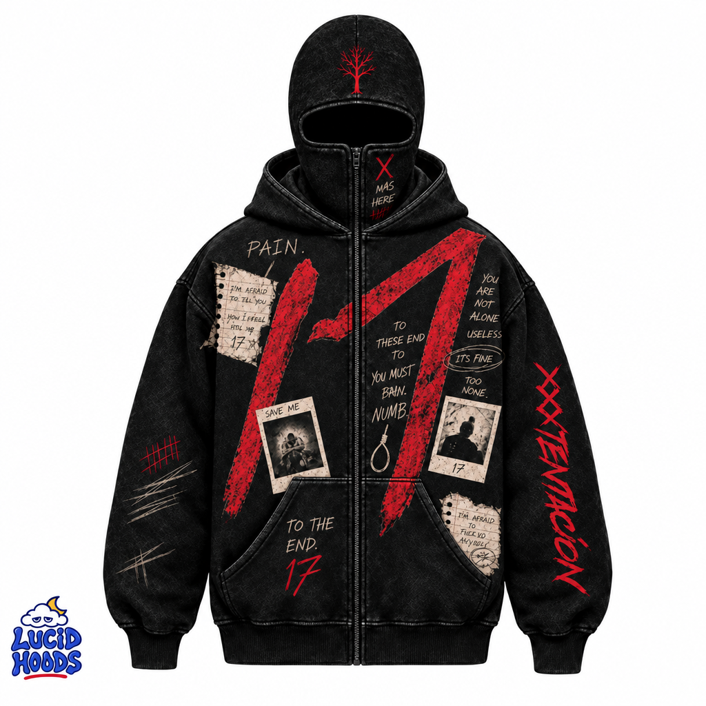 Legends Zip-Up Mask Hoodie